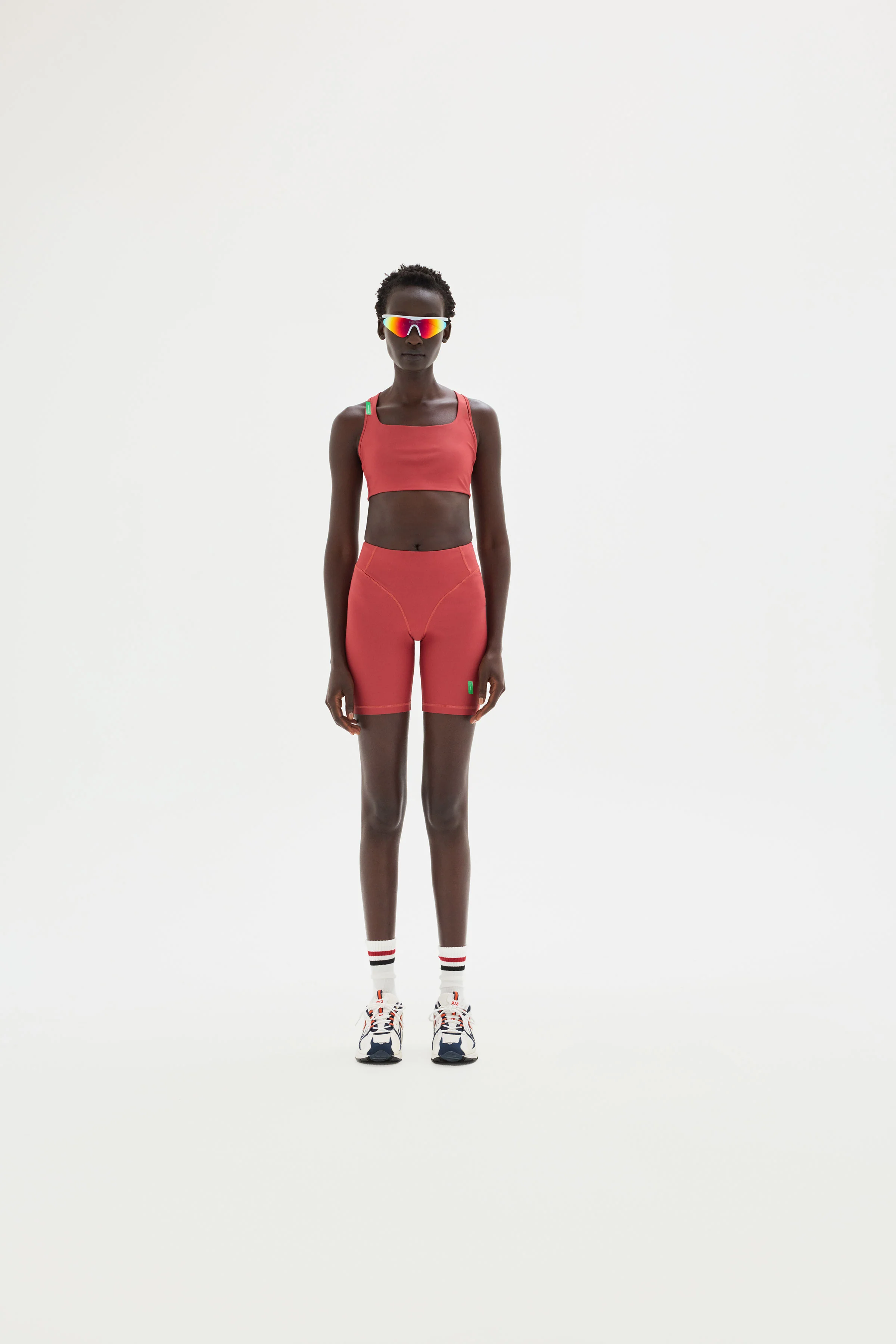 7" Pocketed Tights, Team Red - Image 3