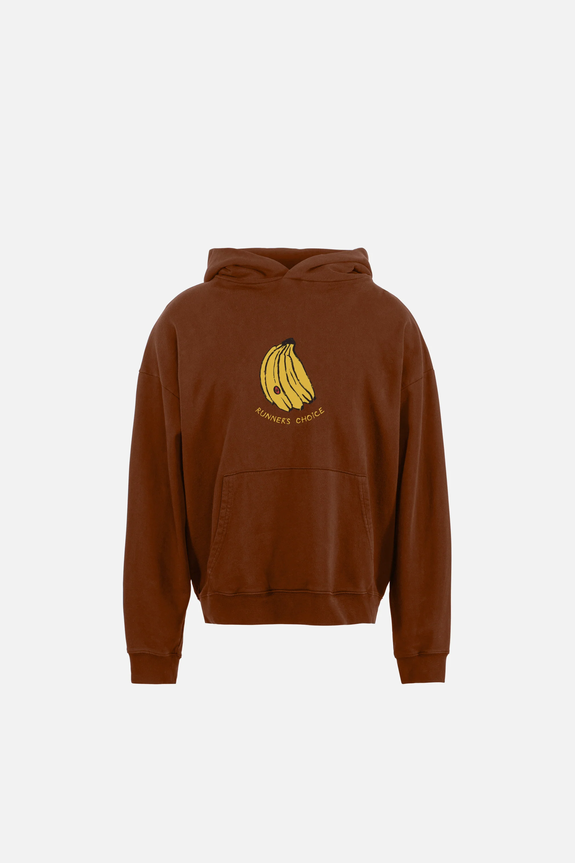 California Cotton Hoodie, Runner's Choice Cacao