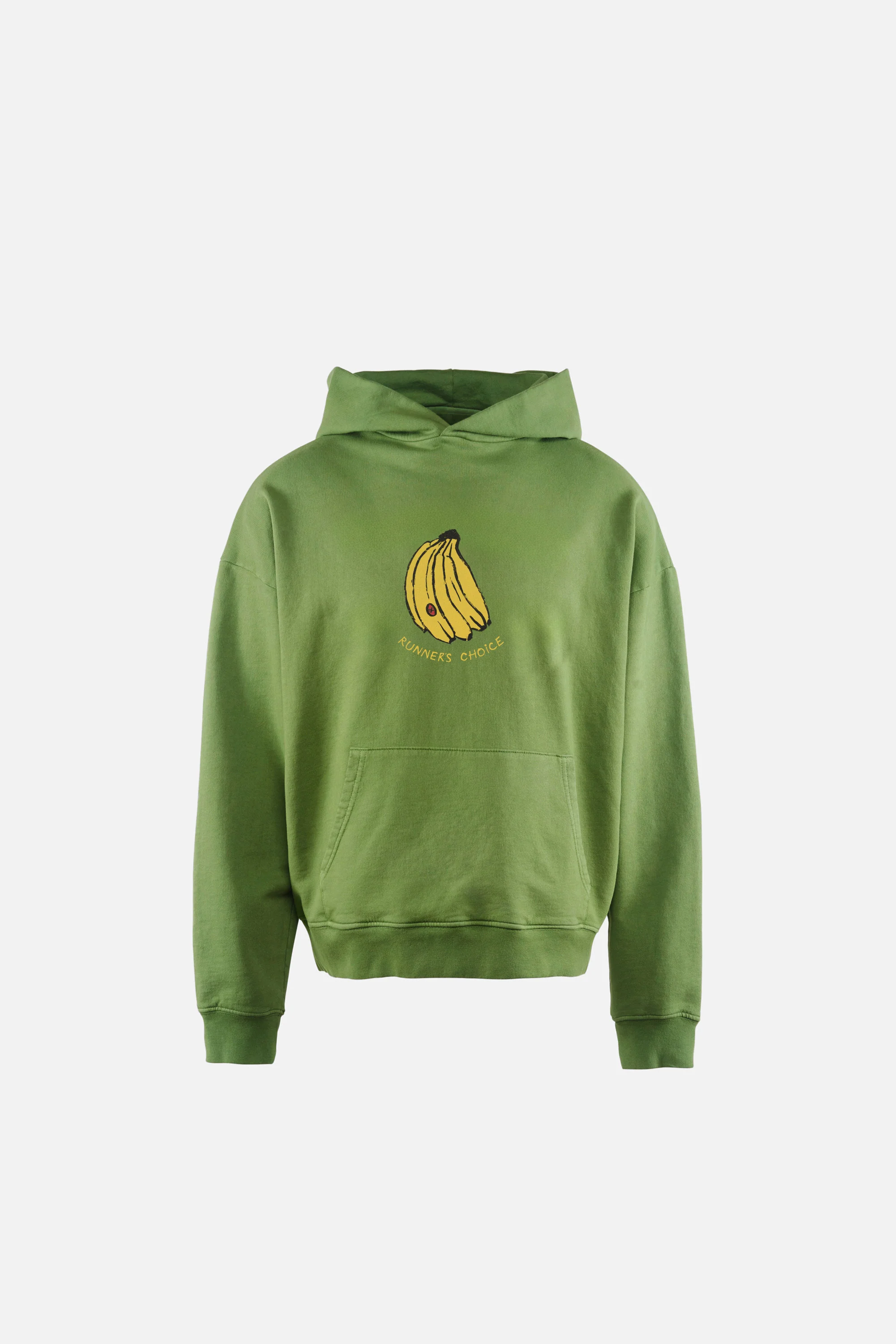 California Cotton Hoodie, Runner's Choice Vintage Green