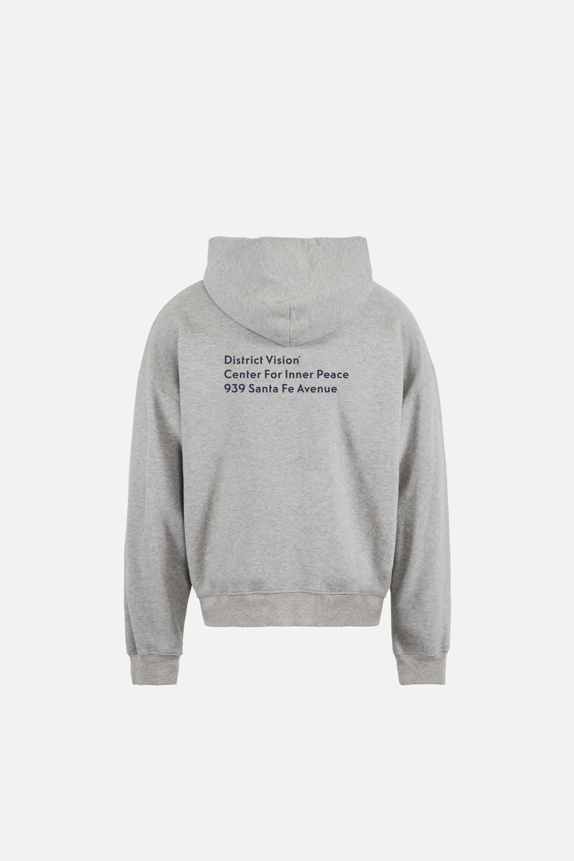 California Cotton Hoodie, Staff Hoodie Heather Gray - Image 2