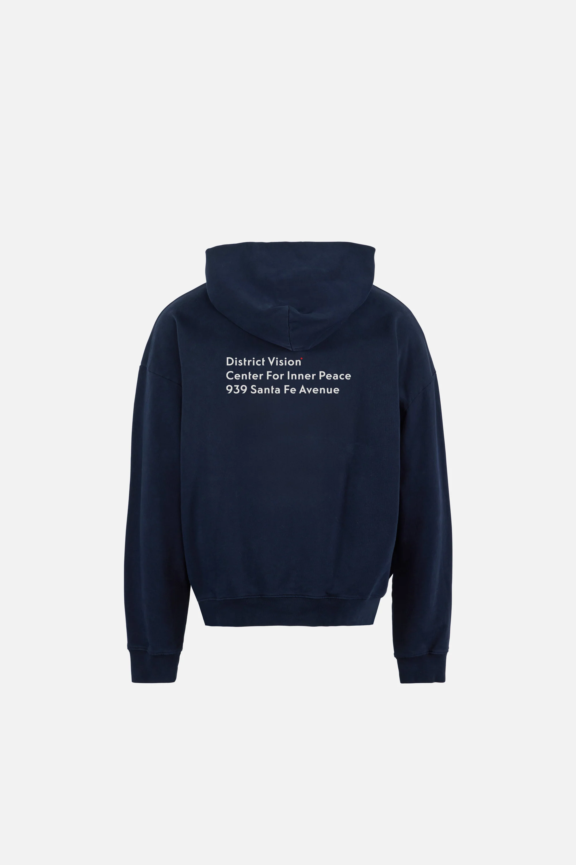 California Cotton Hoodie, Staff Hoodie Navy - Image 2