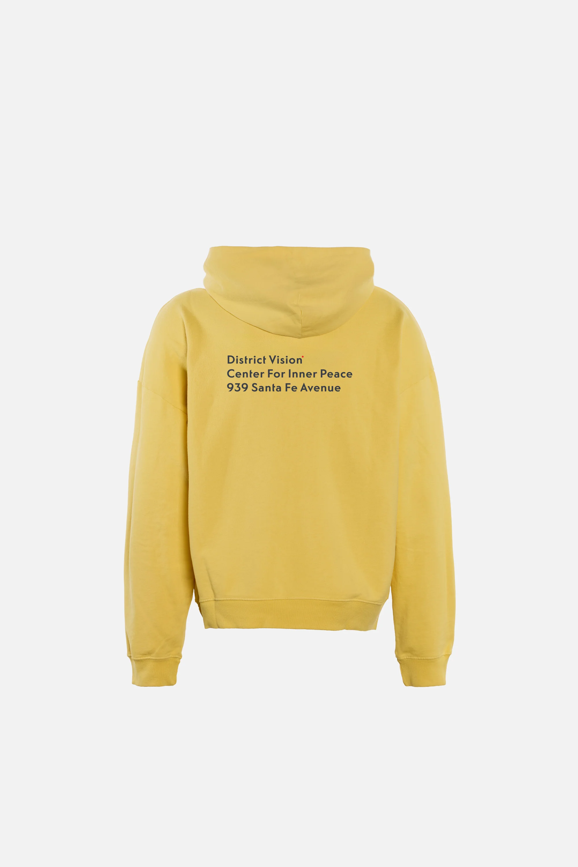 California Cotton Hoodie, Staff Hoodie Warm Citron - Image 2