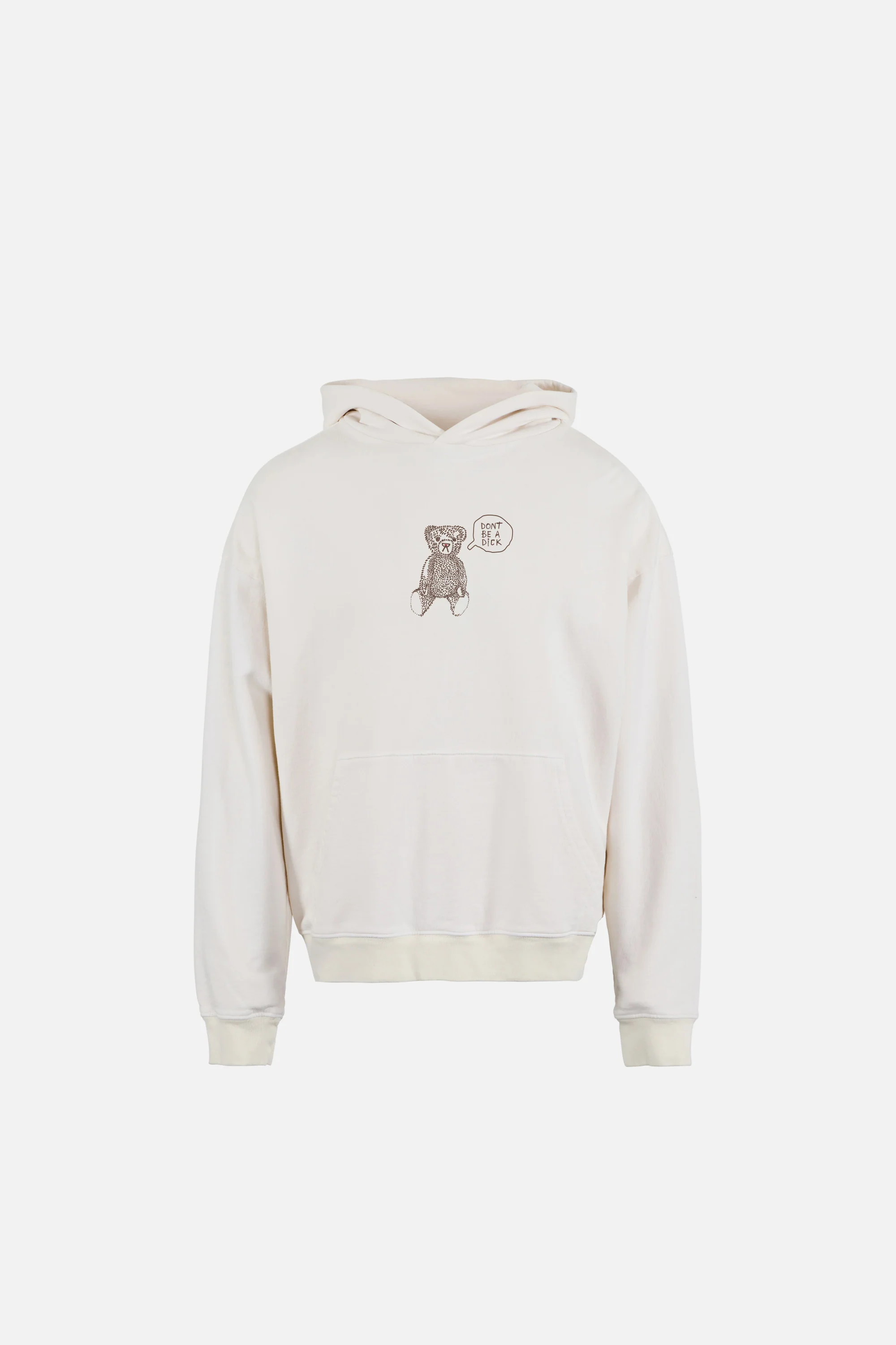 California Cotton Hoodie, Teddy Vintage White