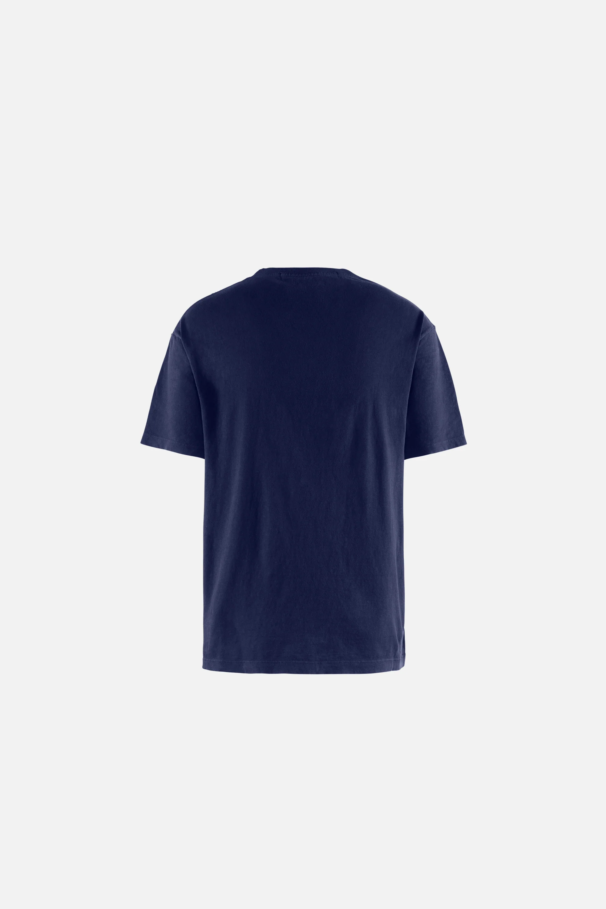 California Cotton Tee, Mountains Vintage Navy - Image 2