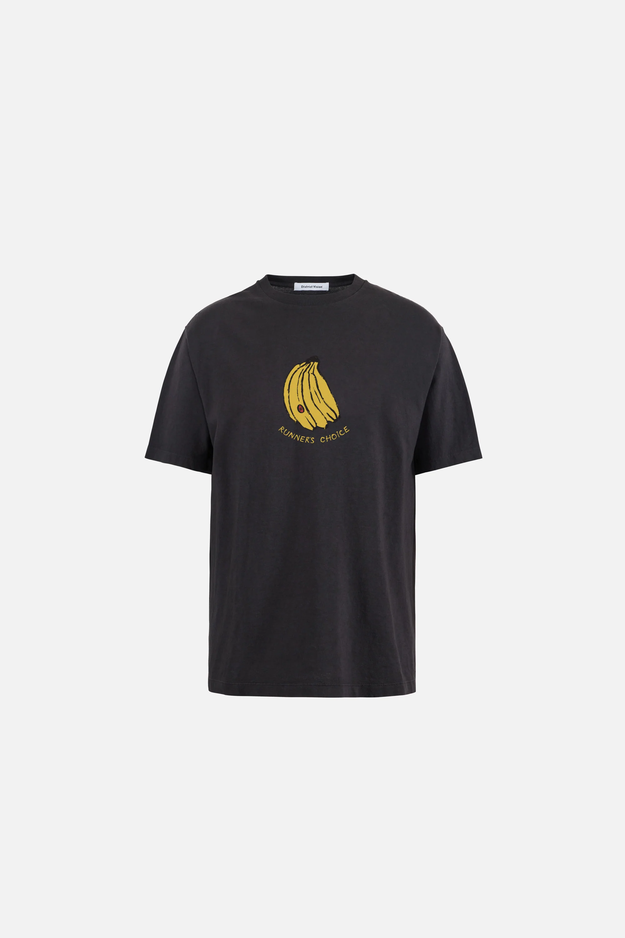 California Cotton Tee, Runner's Choice Vintage Black