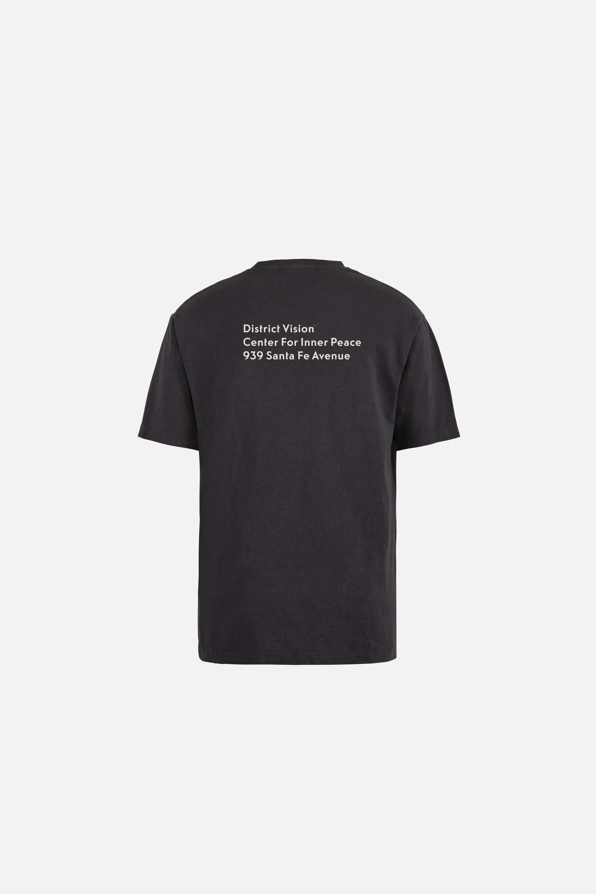 California Cotton Tee, Staff Tee Vintage Black - Image 2