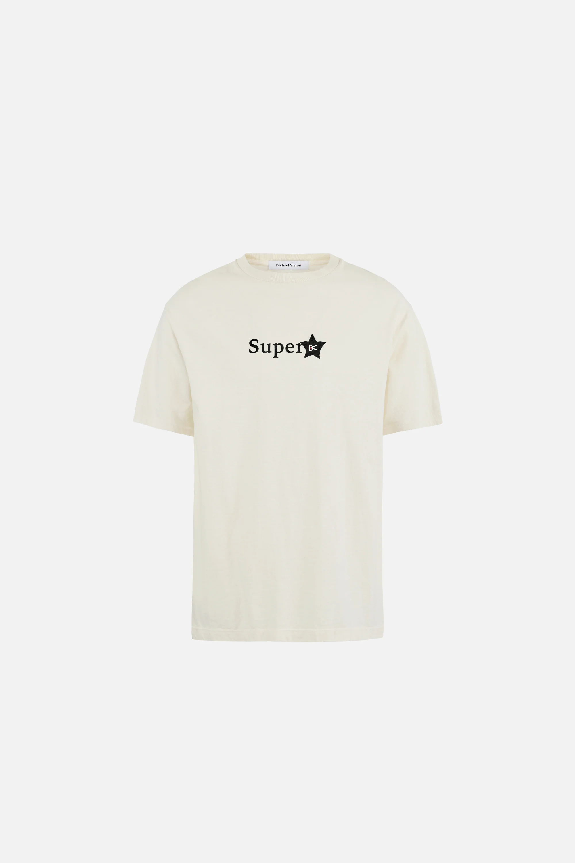 California Cotton Tee, Super Star Vintage White