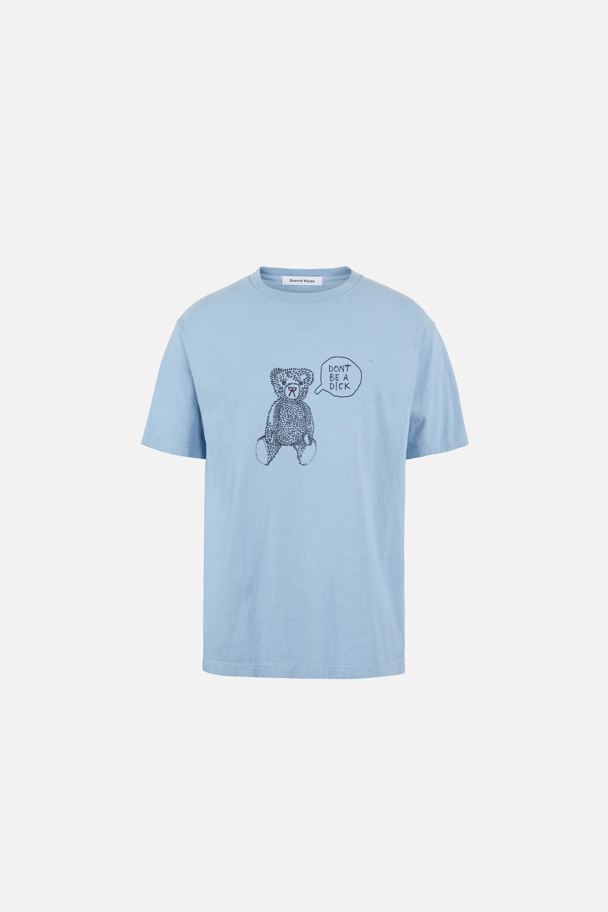 California Cotton Tee, Teddy Light Blue