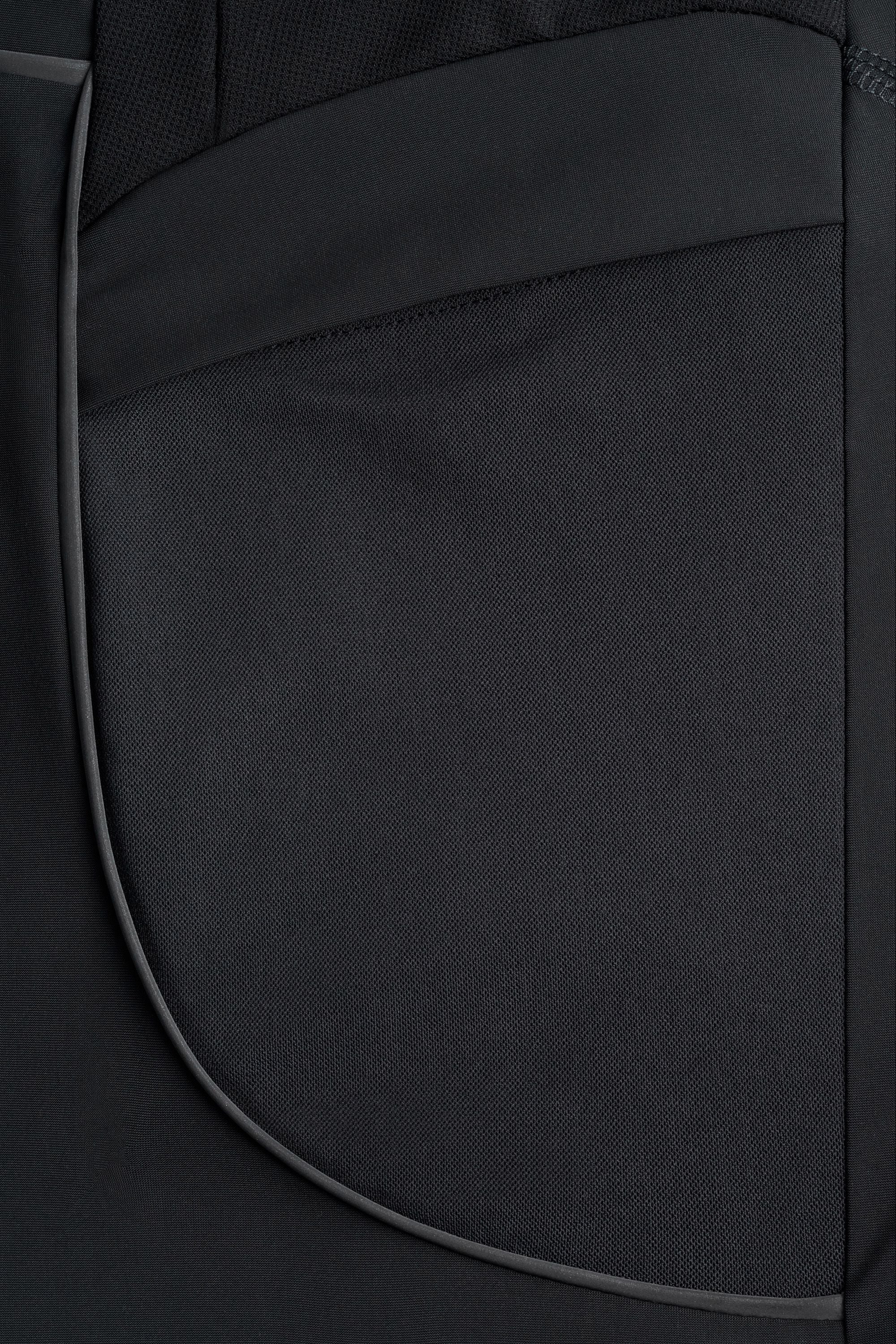 Cargo Compression Long Tights, Black - Image 6