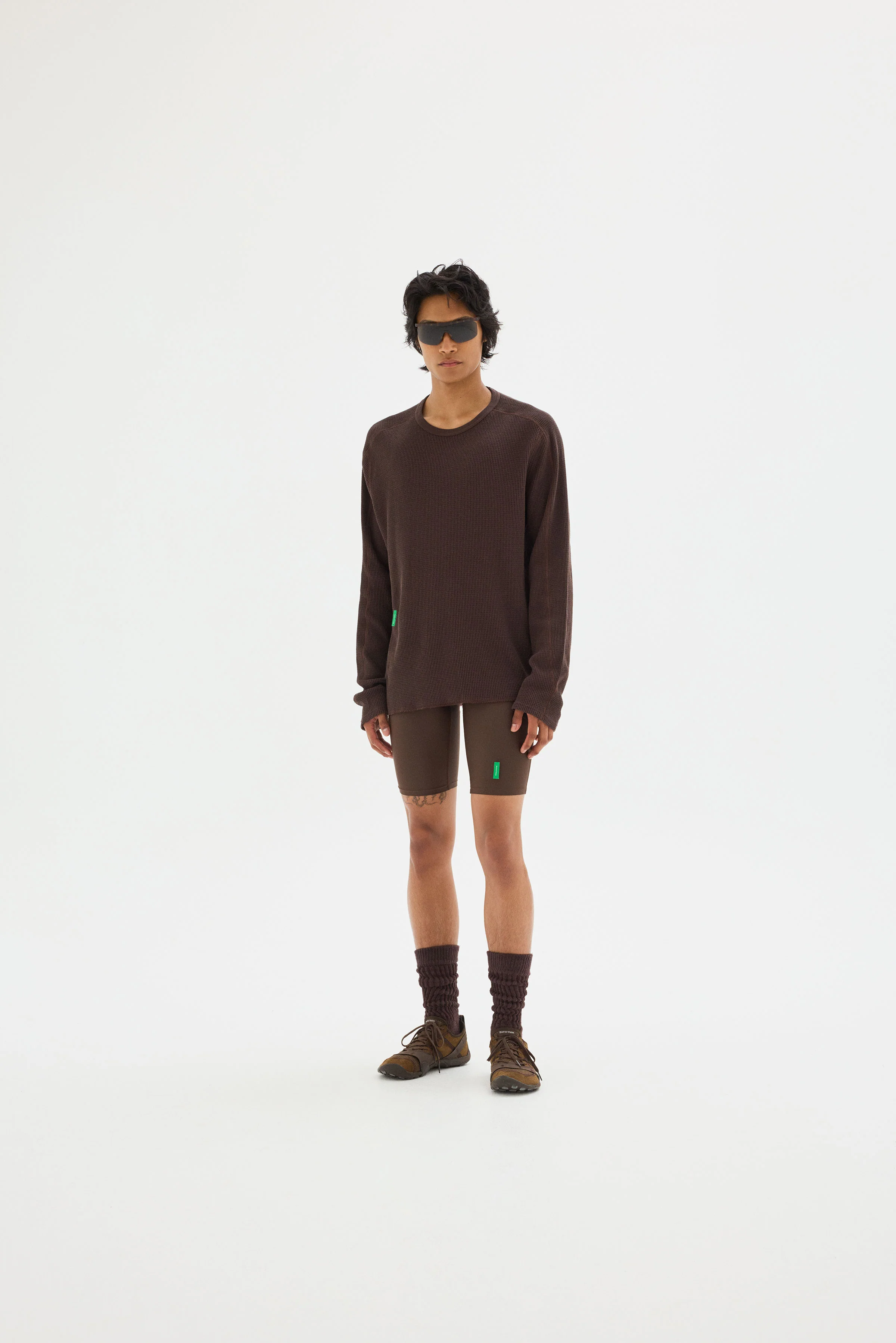 Japanese Cotton Socks, Umber - Image 2