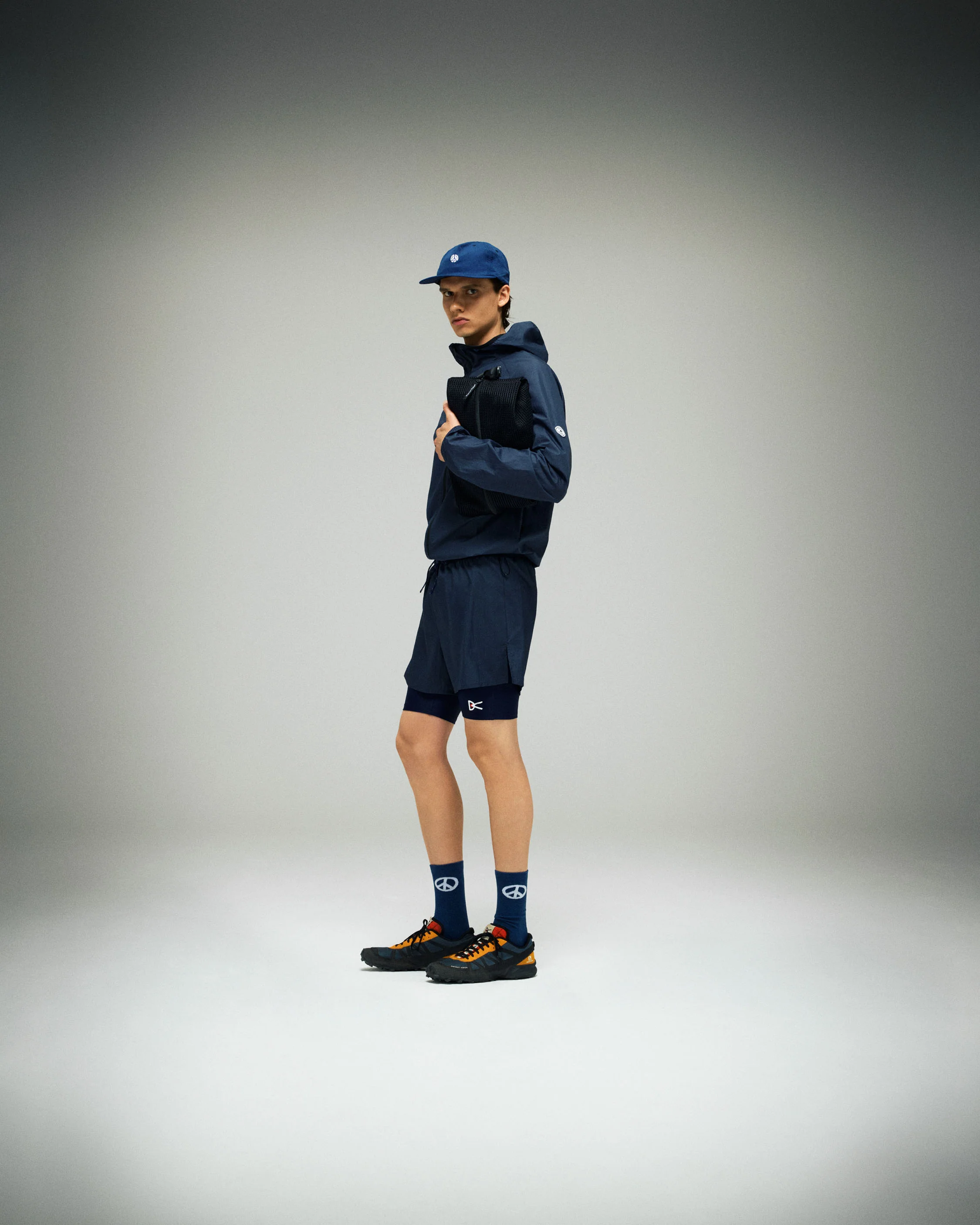 Ripstop Layered Trail Shorts, Midnight-Indigo - Image 3