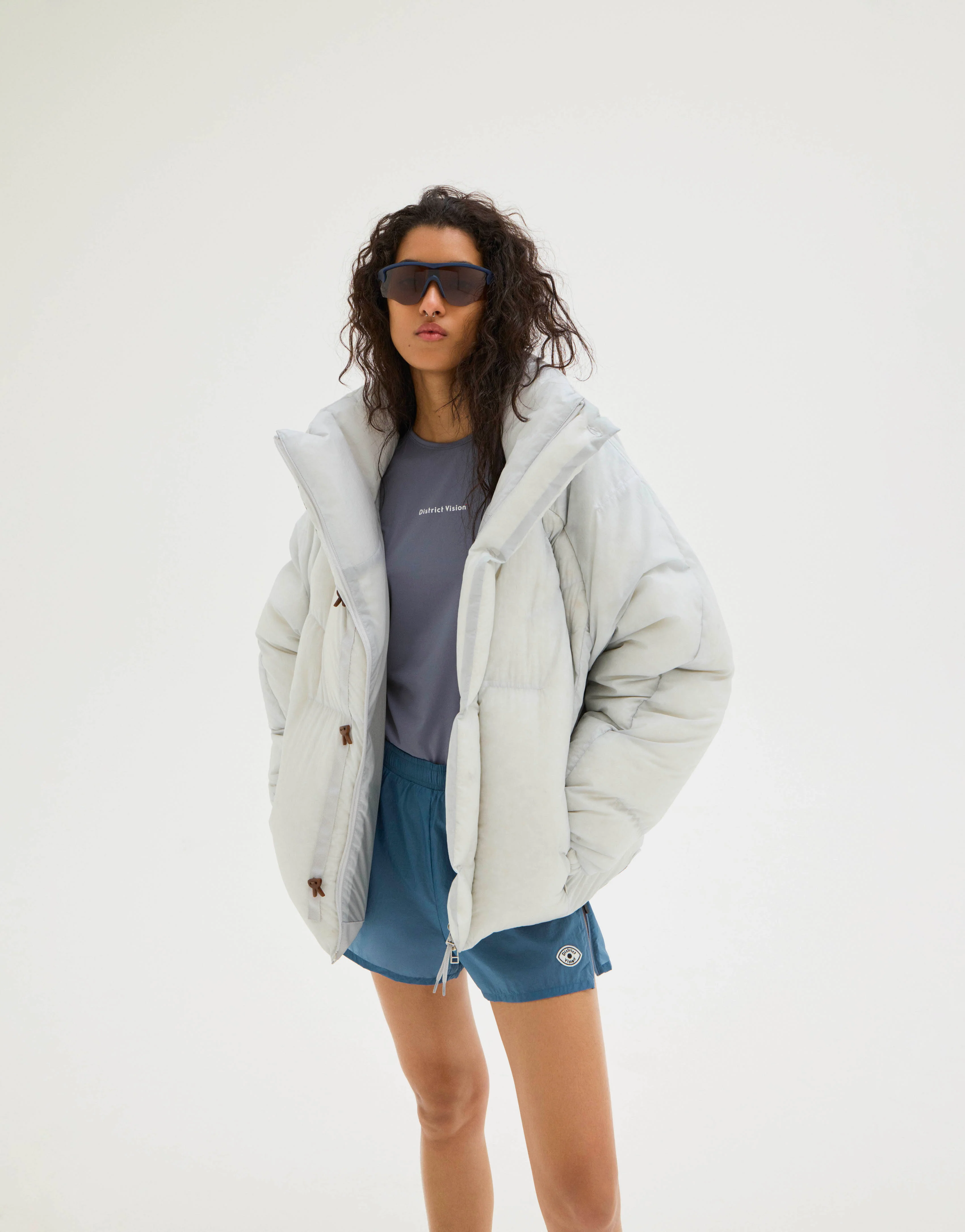 UDD DX Articulated Down Jacket, Cement - Image 3