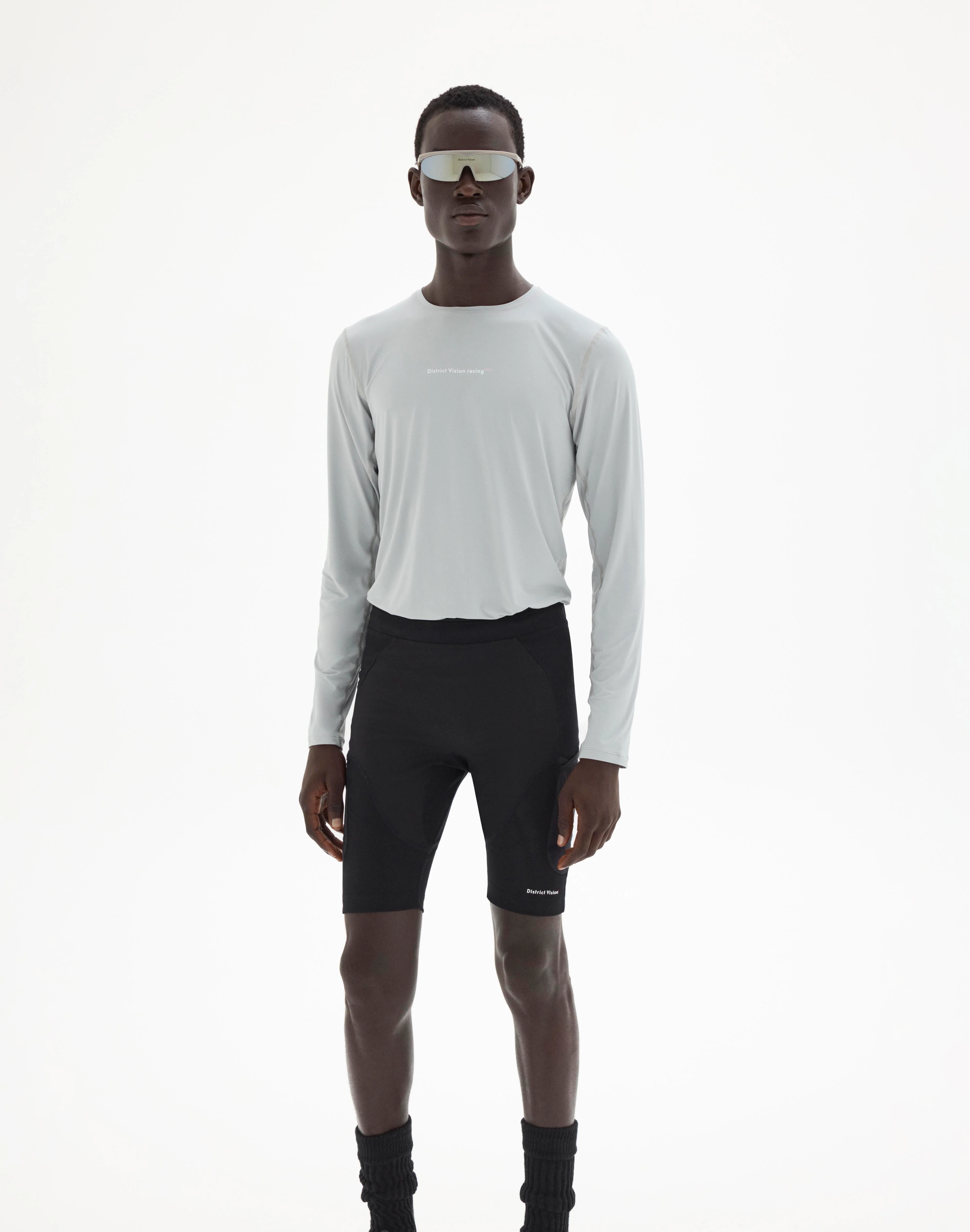 Ultralight Aloe Long Sleeve Tee, Granite - Image 3